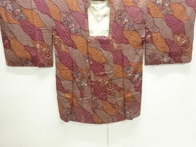 絞り辻ヶ花模様道行コート